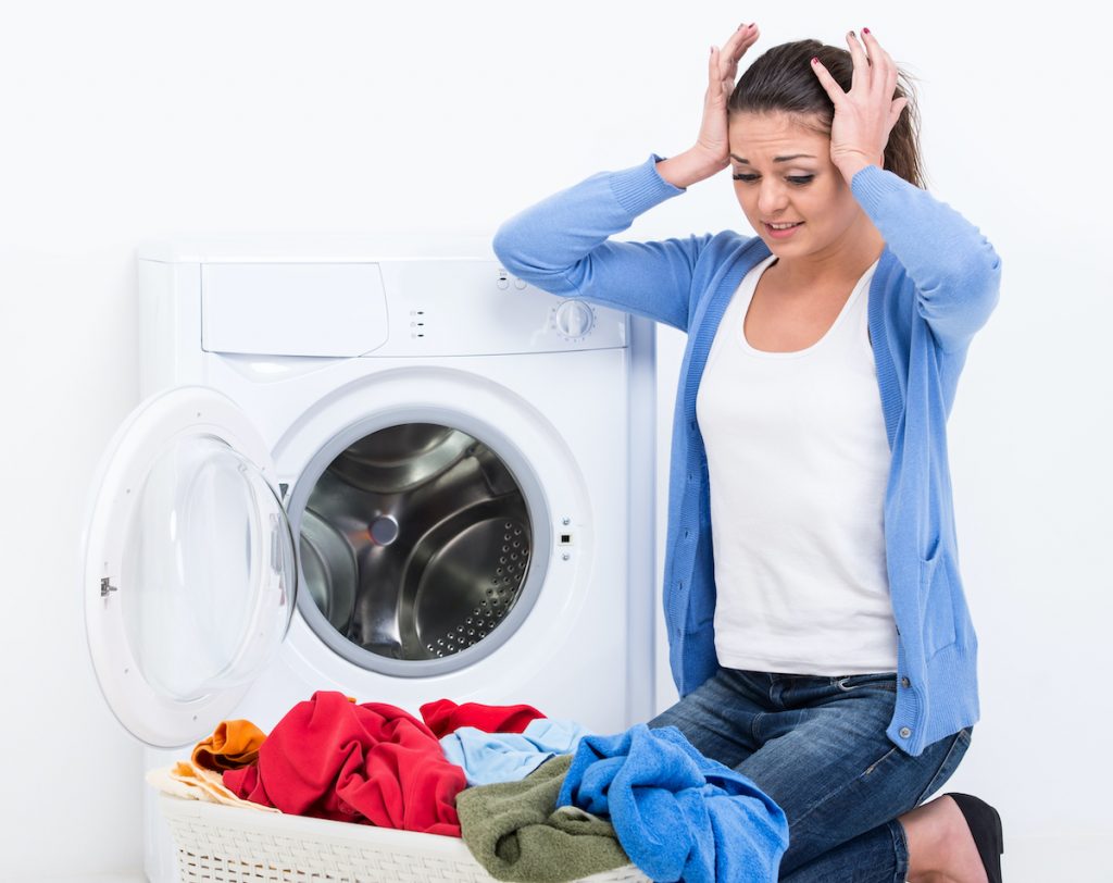 Stressed over Laundry